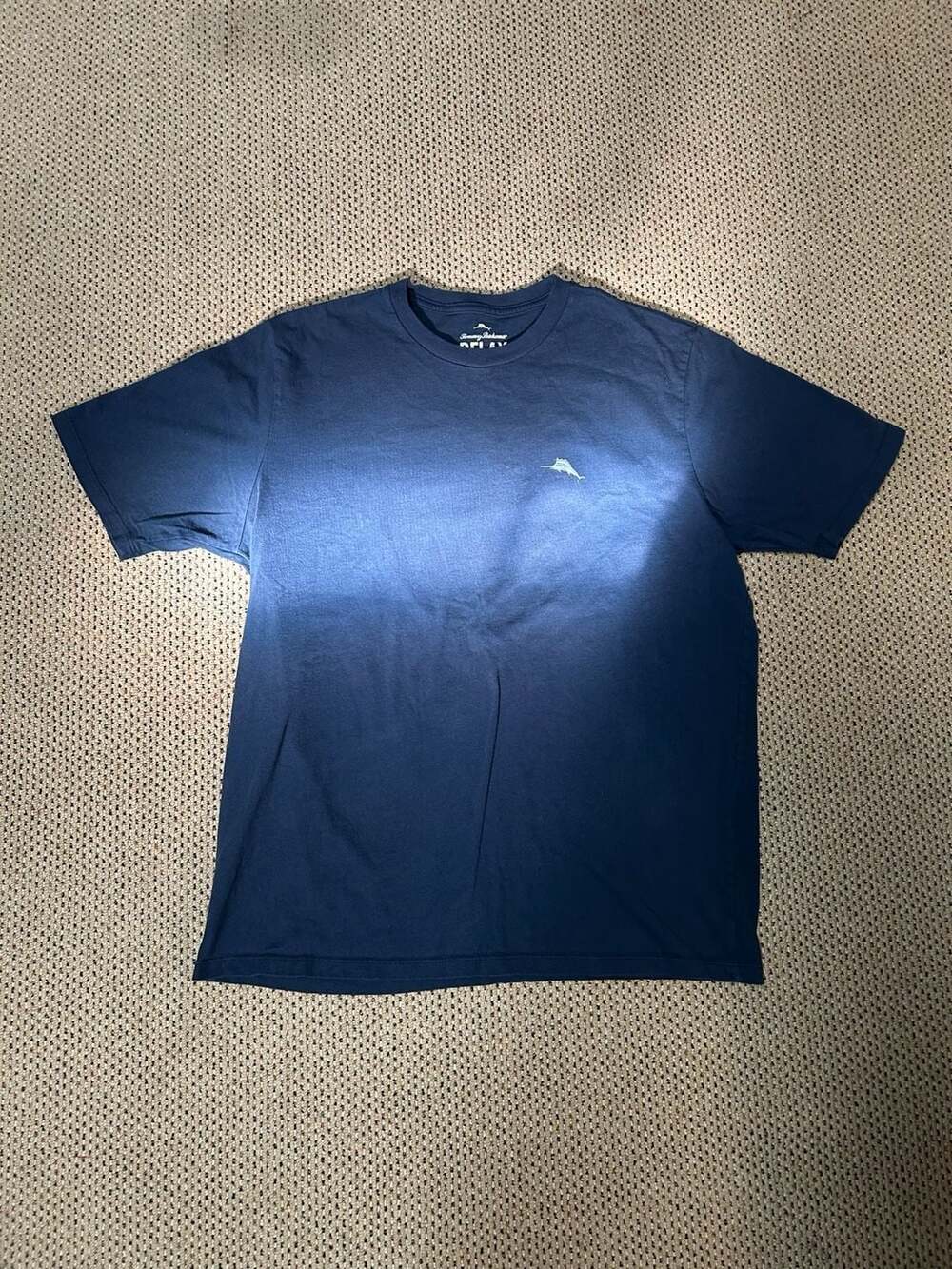 Tommy Bahama Relax Men's Bay of Thrones Navy Graphic T-Shirt Size Large
